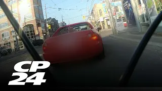 Alleged Toronto anti-cyclist road rage incident caught on camera