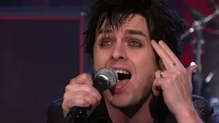 Green Day - Boulevard of Broken Dreams (Live At Tonight Show with Jay Leno 12/09/2004) HD