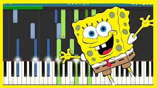 Spongebob - The Fool Who Ripped His Pants [PIANO TUTORIAL]