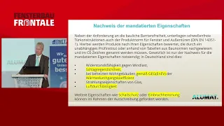 FENSTERBAU FRONTALE FORUM 2022: Henning Hild, ALUMAT Frey GmbH