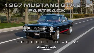 Revology Car Review | 1967 Mustang GTA 2+2 Fastback in Raven Black