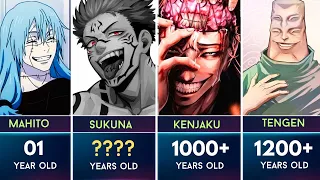 Who is the OLDEST ? Ages Of Jujutsu Kaisen Characters!