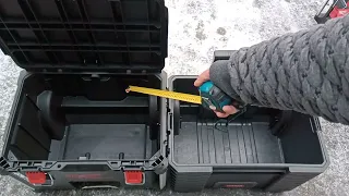 Сравниваю системы Milwaukee PACKOUT и Keter GEAR MOBILE CART  нижние ящики с колёсами моё мнение .