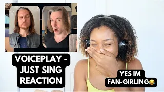 WAS NOT EXPECTING THIS! | Watch Me REACT to VoicePlay - Just Sing | Reaction Video | ayojess