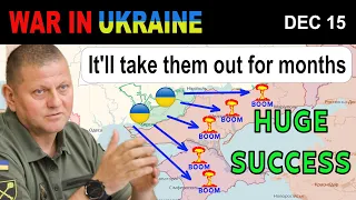 15 Dec: CRITICAL DAMAGE! Russian Military Crippled. THE RUSSIAN OFFENSIVE IN DANGER | War in Ukraine