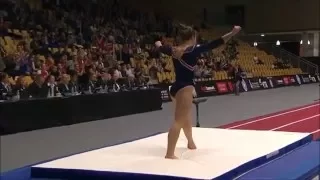 Tumbling womens team final world championships 2015