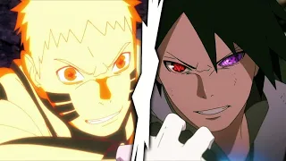 Наруто,Саске,Боруто и каге против Ооцуцуки Момошики | Naruto com