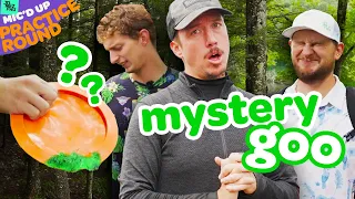 Uli IDs Mystery Substance on the Disc Golf Course | 2022 MVP B9 | Mic’d Up Practice Round
