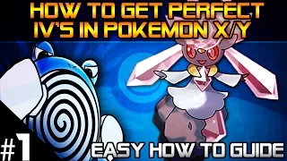 HOW TO GET PERFECT IV'S IN POKEMON X & Y - EASY MAX IV POKEMON WITH POWERSAVES