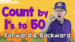 Count by 1's to 50 - Forward and Backward | Counting Song for Kids | Count to 50 | Jack Hartmann