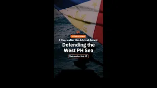 Forum on the 7th anniversary of the Philippines’ Arbitral Award