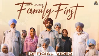 Family First ( Official Video ) Amrit Maan | Desi Crew | Latest Punjabi Song 2024 | Pro Media |