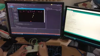 Move bar Serial Games Pad control by Arduino + Accelerometer