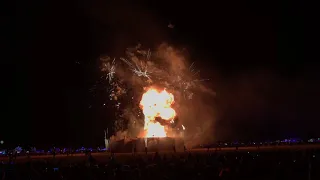 Burning Man 2018 -  MAN BURN!