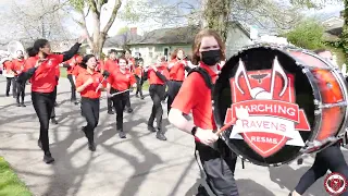 2022 RESMS Marching Ravens | Parade Recap @ 2022 Grand Daffodil Parades - Sumner