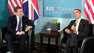 President Obama & Prime Minister Cameron at G20 Summit