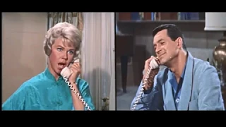 Pillow Talk | Doris Day & Rock Hudson | Phone Company scene | 1959