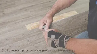 How to Repair a Damaged Rigid Core Luxury Vinyl Plank