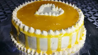 ഓവൻ ഇല്ലാതെ അടിപൊളി മാംഗോ കേക്ക് / without oven mango cake recipe /  how to make cake without oven