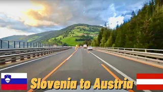 driving from bled slovenia to austria