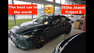 Jaguar Project 8 is the BEST 4door car in the WORLD❗️