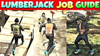 How to do Lumberjack Job in GTA 5 Grandrp | Collect Timber in GTA 5 RP | Earn Money in Grand RP