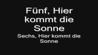 Rammstein - Sonne (lyrics) HD