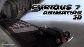 Salto del Avión Furious 7: Animación 3D