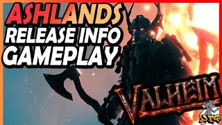 VALHEIM ASHLANDS UPDATE Release Info! All New Gameplay! Valkrie, Charred Terminators And Much More!