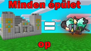 Minecraft, de minden épület op!