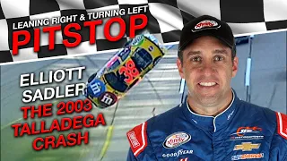 Elliott Sadler on his 2003 Talladega Crash