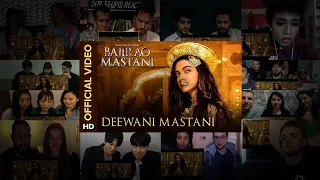 Deewani Mastani Video Song Reaction Mashup | DeepikaPadukone | ShreyaGhoshal | #DheerajReaction