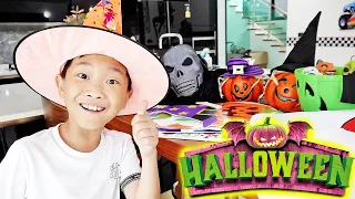 Yejun decorates his house for Halloween | Mysterious adventures