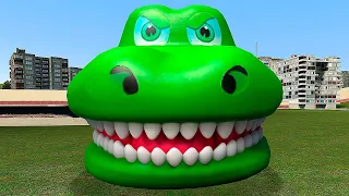 Extreme Crocodile Dentist: Poppy Playtime FNAF Survival in GMOD Garry's Mod