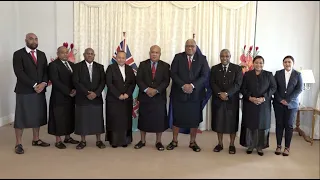 Fiji’s President His Excellency officiates at the swearing-in of the Resident Magistrates