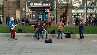 Воскресная прогулка по Киеву. ч.2.  Крещатик. 14.04.2019.