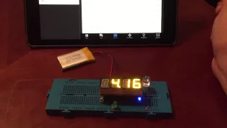 Adafruit Feather BLE with alpha-LCD