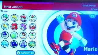 Mario & Sonic Olympics - Javelin Throw