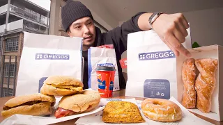 American tries Yum Yums from GREGGS for the first time