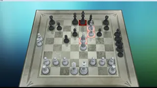 Chess titan Level 1 Deadly Attack by 2 Bishop and 2 two Knight