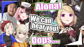 Akirose cute pons and everyone in game heard her greeting【Hololive EngSub】