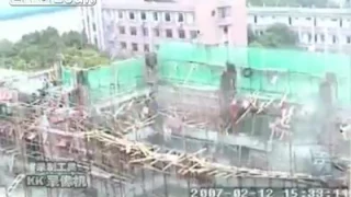 Building that is currently under construction collapses resulting in multiple fatalities
