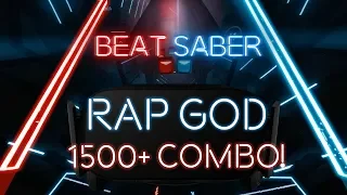 Rap God Remastered! (1500+ combo, expert+) - Beat Saber