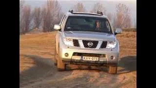 Nissan Pathfinder 2.5 d teszt Gajdos Tamás műsorvezetésével.