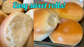 Amazing Sweet Yeast Rolls!(steakhouse rolls)
