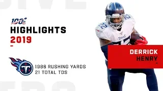 Derrick Henry Full Season Highlights | NFL 2019