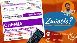 CHEMIA ARKUSZ CKE 2022 GRUDZIEŃ Formuła 2023 *rozdziały*