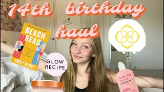 14th BIRTHDAY HAUL *what I got for my 14th birthday* *gift ideas+haul*