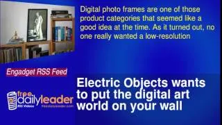 Electric Objects wants to put the digital art world on your wall