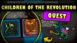 [TIBIA] - CHILDREN OF THE REVOLUTION QUEST (COMPLETA) | SERPENT CREST + TOME OF KNOWLEDGE